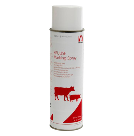 Mrkspray Nt/Gris Kruuse Porcimark Rd 500 ml