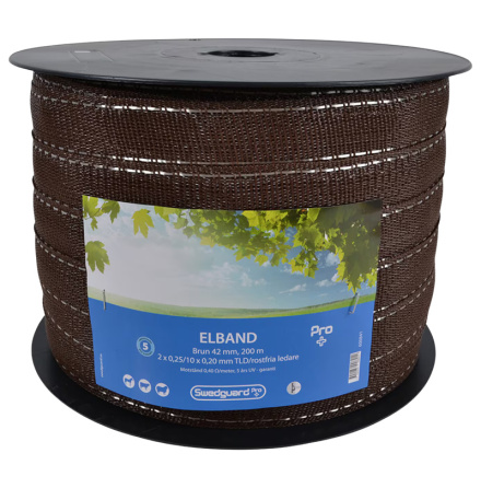 Elband Pro+ 42 mm Brun 200 m Swedguard*