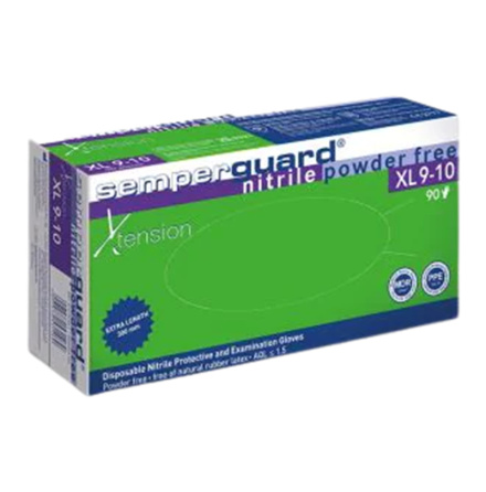 Nitrilhandske Semperguard Xtension Lng Storlek XL 100-pack