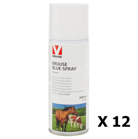 Blspray / Bluespray Aerosol Kruuse 200 ml 12-pack