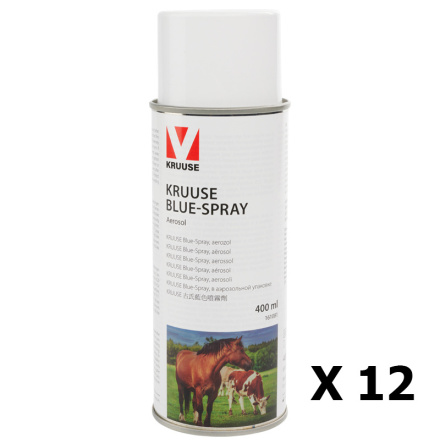 Blspray / Bluespray Aerosol Kruuse 400 ml 12-pack